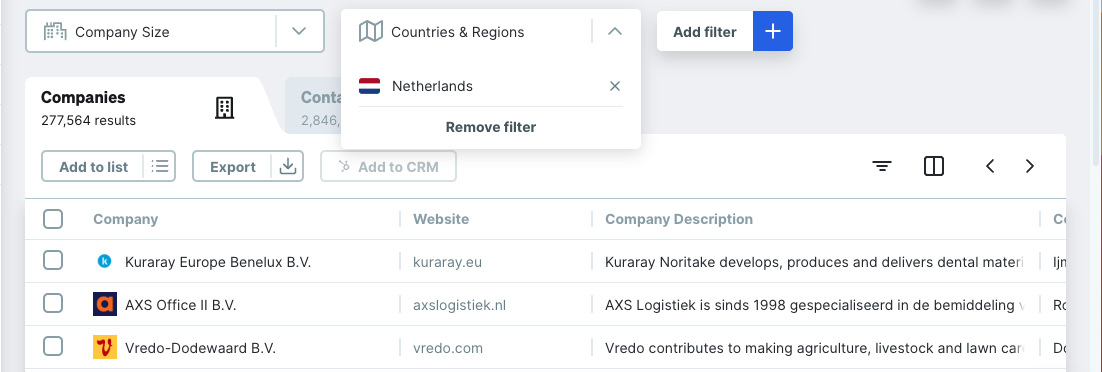 Dealfront b2b contactdata